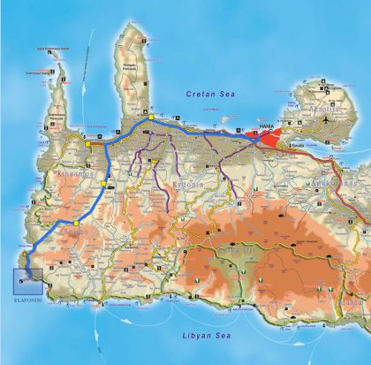 Elafonisi Route