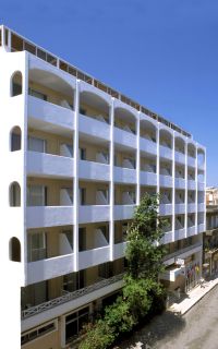 Achillion Palace, Rethymno town, facade