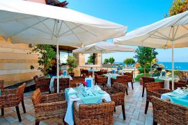 Porto Platanias Village, Platanias, restaurant-exterior