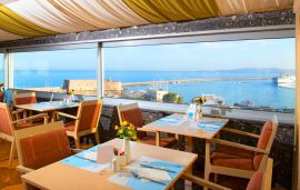 Marin Dream Hotel, Heraklion Town, view-restaurant