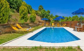 Charming Villa, Πλατανιάς, pool-area-Ic