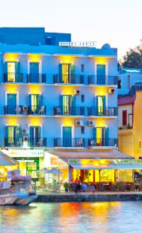 Lucia Hotel, Chania (Byen), facade-2