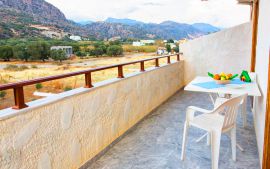 Filoxenia Studios & Apartments, Palaióchora, apartment-balcony-2