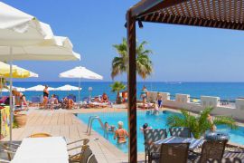 Seafront Apartments, Adelianos Kampos, pool-area-I.