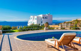Villa Sunlit, Терзанас, pool-area-sea-view