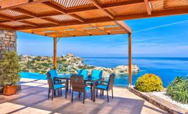 Villa Lygaria, Агиа Пелагиа, Dinning area 