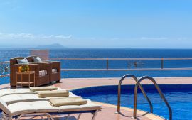 Villa Endless Sea, Tersanas, Detail from the pool area