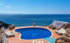 Villa Endless Sea, Τερσανάς, Pool area