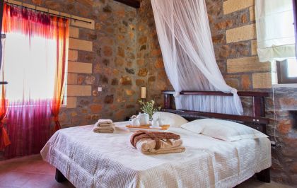 Villa Peaceful Mind, Ελαφονήσι, Bedroom 1 on the upper floor