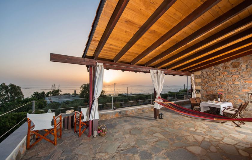 Villa Peaceful Mind, Элафониси, Balcony
