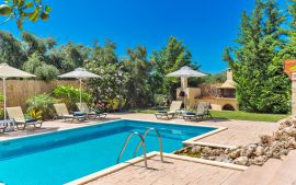 Lemonia Villa, Αστέρι, Pool area