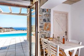 Palazzo Greco Villas, Agia Galini, Dinning area in Villa 2