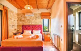 Traditional Stone Villas, Kalyves, Double bedroom 2