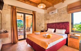 Traditional Stone Villas, Kalyves, Double bedroom 2