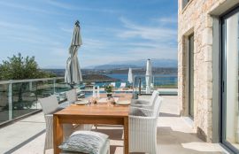 Athena Villas, Τερσανάς, Exterior dining area