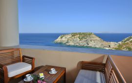 CHC Athina Palace Hotel and Spa, Agia Pelagia, VIP master suite, balcony