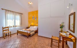 Dina Apartments, Almirida, Double bedroom in apartment A