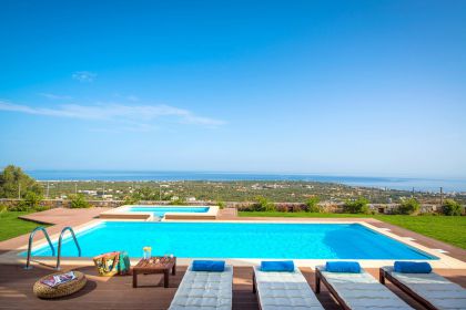 Villa Style, Hersonissos, Sea view pool