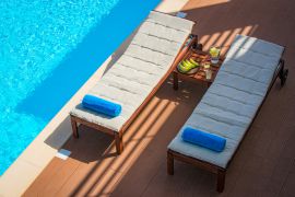 Villa Style, Hersonissos, Detail from the sea view pool