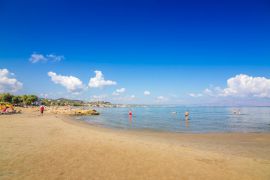 Platanias beach