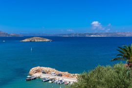 Villa Yianna, Αλμυρίδα, Karga islet in Almirida