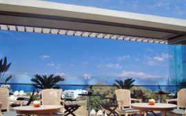 Castello City Hotel, Heraklion Town, Fifth floor lounge 1d