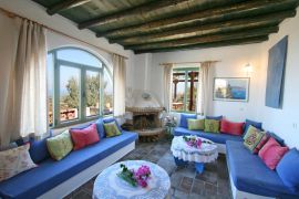 Villa Athina, Сталос, Villa Athina Living Room 1