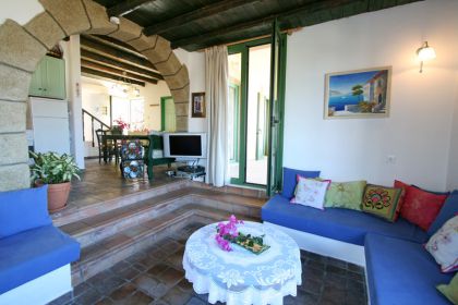 Villa Athina, Stalos, Living Room 2