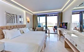 Royal Marmin Bay Boutique and Art Hotel, Elounda, deluxe room pool 3