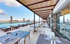 Royal Marmin Bay Boutique and Art Hotel, Elounda, exterior dining area 2