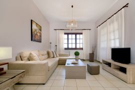 Iakinthi Villa, Stavros, open plan living room 1