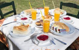 Kalami Hotel, Falassarna, kalami breakfast 2