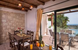 Athina Lux Villas, Μάλεμε, dining aera II