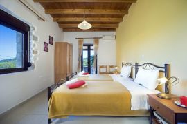 Charming Villa, Platanias, twin bedroom 1a