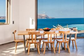 Villa Searock, Almyrida, interior dining area