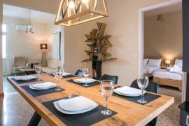 Modern City Apartment, Ville de La Canée, diningroom1