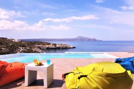 Villa Searock, Almirida, sea view pool 2