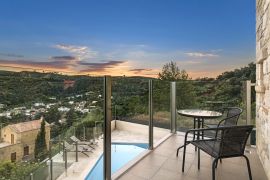 Nature Inspired Villa, Μάλεμε, upstairs balcony view 1