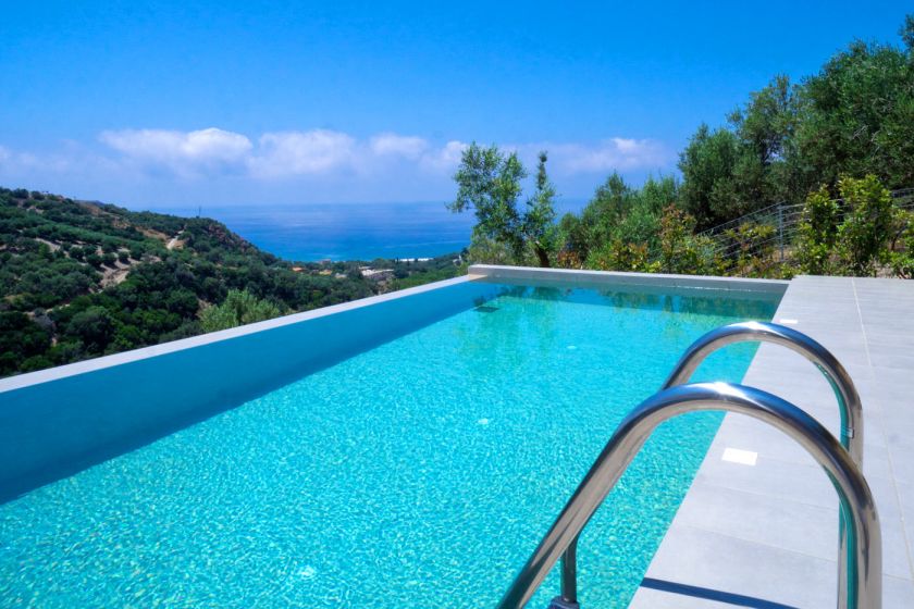 Villa Levande, Σφηνάρι, infinity pool 2