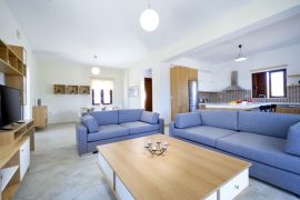 Seaside Villa Balos, Kissamos, open plan 1