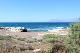 Seaside Villa Balos, Κίσσαμος, sandy beach next to villa 1