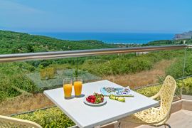 Uphill Villa, Agia Marina, balcony with a view 1