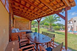 Villa Aretousa 1, Agia Marina, exterior dining area 1