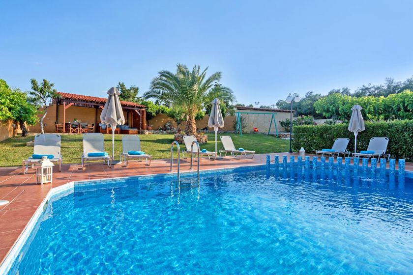 Villa Aretousa 1, Агиа Марина, private pool view 2