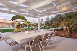 Deep Blue Villa, Stavros, outdoor dining table 1
