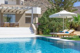 Deep Blue Villa, Ставрос, pool details 2