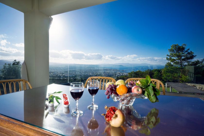 Afroditi Apartment, Chania town, afroditi-balcony-view