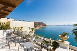 Palazzo Greco Hotel, Αγία Γαλήνη, breakfast room view 3