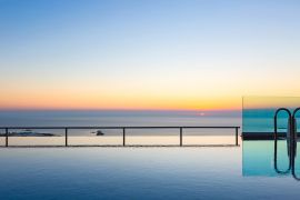 Blue Horizon Villas Falasarna, Φαλάσσαρνα, sunset pool 3