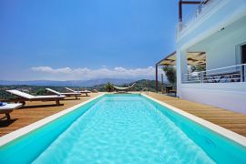 Villa Manousos, Σταλός, swimming pool 1